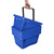 Einkaufskorb / Komissionierkorb / Kunststoffkorb | 20 l blau ähnl. PMS 286 300 mm 225 mm 430 mm 1