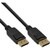 KIND DisplayPort-Kabel 3m 5809004003 4K60Hz v1.2 Stecker/Stecker schwarz