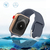 Silikonowy pasek do zegarka Apple Watch 2-9/SE 38/40/41mm Silicone Strap APS miętowy