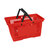 Shopping Basket / Picking Basket / Plastic Basket | 28l red similar to RAL 3020 335 mm 260 mm 485 mm 2