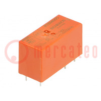 Relay: electromagnetic; SPDT; Ucoil: 5VDC; Icontacts max: 12A; RT1