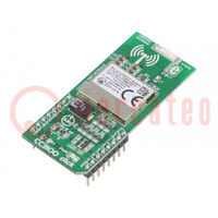 Click board; insteekprintplaat; Comp: CC3100; WiFi; 3,3VDC