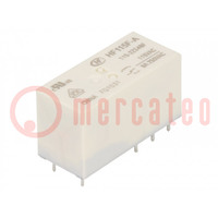 Relay: electromagnetic; DPDT; Ucoil: 115VAC; 8A; 8A/250VAC; HF115F