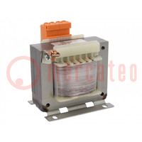 Transformer: mains; 100VA; 230VAC; 36V; Leads: terminal block; IP00