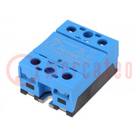 Relay: solid state; Ucntrl: 3.5÷32VDC; 90A; 24÷600VAC; SO9; 1-phase