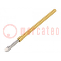 Test needle; Operational spring compression: 4.2mm; 3A; Ø: 2mm
