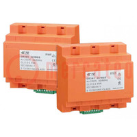 Current transformer; Iin: 60A; Iout: 5A; for DIN rail mounting