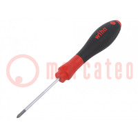 Screwdriver; Phillips; PH0; SoftFinish®; 60mm