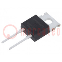 Diode: rectifying; THT; 600V; 10A; tube; TO220AC