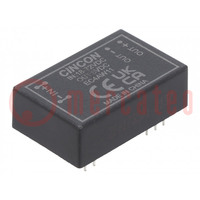 Converter: DC/DC; 3.3/6W; Uin: 18÷72V; Uout: 5VDC; Iout: 1000mA; THT