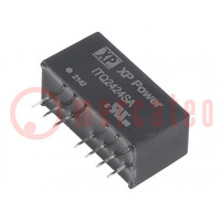 Converter: DC/DC; 6W; Uin: 9÷36V; Uout: 24VDC; Iout: 250mA; SIP8; THT