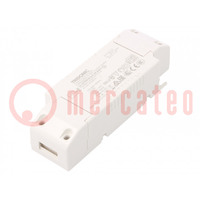 Power supply: switched-mode; LED; 25W; 22÷36VDC; 700mA; 198÷264VAC