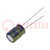Kondensator: elektrolytisch; low ESR; THT; 100uF; 35VDC; Ø8x11,5mm