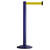 Absperrpfosten Rooter Extend, mobil, inkl. Standfuß, Gurtlänge: 3,7m Version: 74 - Pfosten blau, Gurt gelb