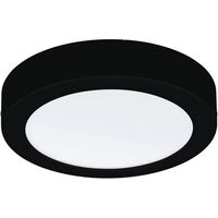 Produktbild zu mennyezeti lámpa Fueva-CCT Ø225 mm fekete