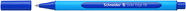 Kugelschreiber Slider Edge, Kappenmodell, XB, blau, Schaftfarbe: cyan-blau