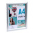 Muurlijst aluminium A4 Office alu - kristal