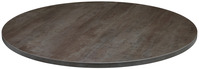 Tischplatte Maliana rund; 60 cm (Ø); metall antik; rund