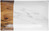 Platte Tupelo mit Rand; 29x18x4 cm (LxBxH); weiß/braun; rechteckig; 6 Stk/Pck