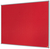 Filz-Notiztafel Essence, Aluminiumrahmen, 1200 x 900 mm, rot