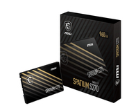 MSI SPATIUM S270 SATA 2.5 960GB internal solid state drive 2.5" SATA III 3D NAND