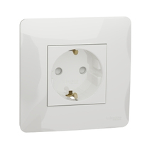 Schneider Electric NU203718 prise de courant Blanc