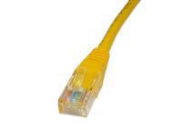 Cables Direct Cat5e UTP 0.25m networking cable Yellow