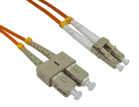 Cables Direct 3.0m LC-SC 50/125 MMD OM2 InfiniBand/fibre optic cable 3 m Orange