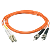 Black Box ST–LC, 2m InfiniBand/Glasfaserkabel Orange