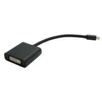 Value 12.99.3128 video átalakító kábel 150 M Mini DisplayPort DVI-D Fekete