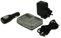 2-Power Camera Battery Charger/USB Power Supply