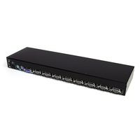 StarTech.com Modulo Switch commutatore KVM USB PS/2 a 8 porte per console rack a LCD della serie 1UCABCONS17/19