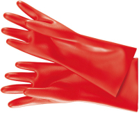 Knipex 98 65 40 beschermende handschoen Rood 1 stuk(s)