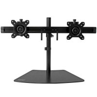 StarTech.com ARMBARDUO asztali TV konzol 61 cm (24") Fekete