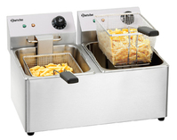 Bartscher SNACK IV Doppel 16 l Eigenständig 6500 W Fritteuse Edelstahl