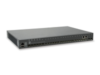 LevelOne KILBY 28-Port Stackable L3 Lite Managed Gigabit Fiber Optic Switch, 2 x Gigabit SFP/RJ45 Combo, 2 x 10GbE SFP+, 1 x 10GbE Module Slot