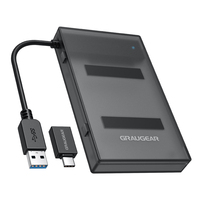 GRAUGEAR G-2603-AC basisstation voor opslagstations USB 3.2 Gen 1 (3.1 Gen 1) Type-A Zwart