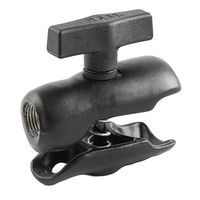 RAM Mounts Single Socket Arm with 1/2" NPT Threaded Hole