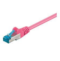 Microconnect SFTP6A07PI kabel sieciowy Różowy 7 m Cat6a S/FTP (S-STP)