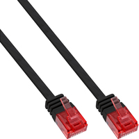 InLine 71601S câble de réseau Noir 1 m Cat6 U/UTP (UTP)