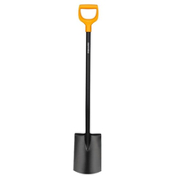 Fiskars 131403 Spaten Kunststoff, Stahl Schwarz, Orange