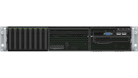 Intel R2208WF0ZSR sistema barebone per server Intel® C624 LGA 3647 (Socket P) Armadio (2U) Nero, Grigio