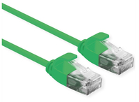 ROLINE 21.15.3932 kabel sieciowy Zielony 0,5 m Cat6a U/UTP (UTP)