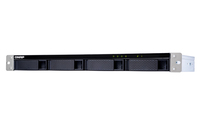 QNAP TL-R400S Speicherlaufwerksgehäuse HDD / SSD-Gehäuse Schwarz, Grau 2.5/3.5"