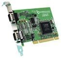 Brainboxes Universal Dual Velocity RS422/485 & RS232 card interfacekaart/-adapter