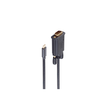 shiverpeaks BS10-59045 video kabel adapter 3 m USB Type-C VGA (D-Sub) Zwart