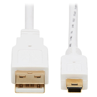 Tripp Lite U030AB-003-WH USB Kabel USB 2.0 0,91 m USB A Mini-USB B Weiß