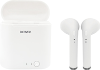 Denver TWQ-40 hoofdtelefoon/headset Draadloos In-ear Oproepen/muziek Micro-USB Bluetooth Wit
