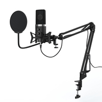 Hama Stream 900 HD Studio Fekete Asztali mikrofon