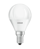 Osram Base LED-Lampe Warmweiß 2700 K 4,9 W E14 F